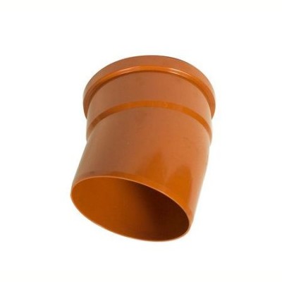 Curba canal PVC 15Â° D.160. Poza 14172