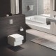 VAS WC SUSPENDAT CUBE CERAMIC, RIMLESS, SUPRAFATA PUREGUARD 565 X 370 mm GROHE. Poza 17387