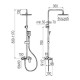 Coloana de dus ARS crom Valvex. Poza 23781