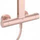 COLOANA DUS+BATERIE TERMO ROZE CERAFLOW ALU+2 RAFTURI. Poza 24613
