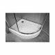 Cadita de dus Semirotunda stanga CUBO 90 x 70 cm Belform. Poza 25264