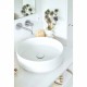 Ventil click-clack pentru lavoar, fara preaplin, alb mat WIRQUIN. Poza 25659