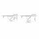 Sifon de pardoseala pivotare la 360 grade James D40 Soda WIRQUIN. Poza 25706