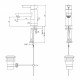 Pack 3 in 1 lavoar + cada / dus (bara+set dus) Saona Roca. Poza 26477