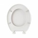 Capac WC Creta Alb Soft Close Eurociere. Poza 26803