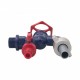 Robinet fonta dublu serviciu cu doua iesiri 1/2 SLK. Poza 27082